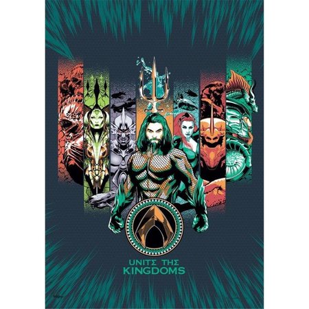 TREND SETTERS Aquaman Unite the Kingdoms MightyPrint Wall Art MP17240427